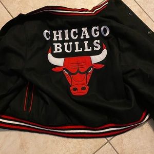 chicago bulls reversible jacket
